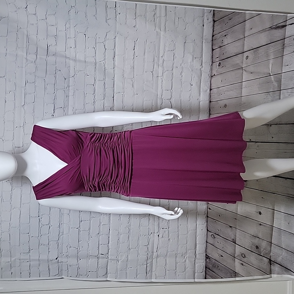 Purple dress